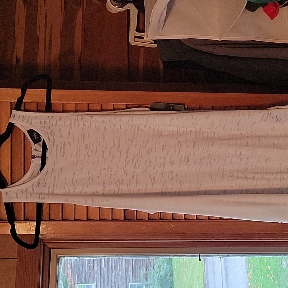 Long White Tank Top